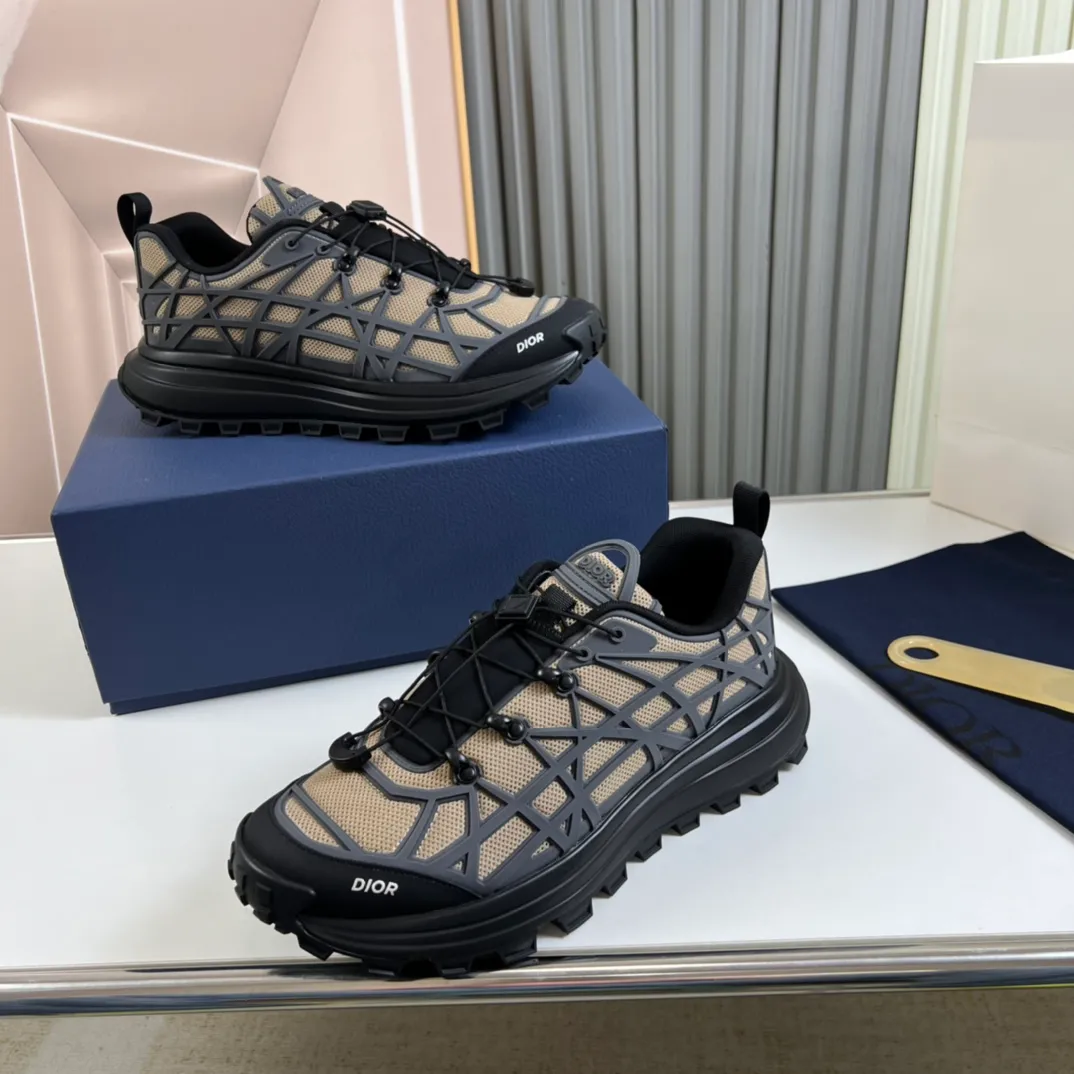 Men's men's shoes 💰640💰 Dior. The latest hot sale 🔥Official website 1:1 replica ⬆️Imported mesh technology, comfortable mesh lining 38-45 (45 customized, non-returnable)